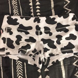 Spandex training shorts